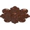 Ekena Millwork Katheryn Ceiling Medallion, Hand-Painted Copper Penny, 18 1/8"OD x 1 1/4"P CM18KACPS - alternate 3